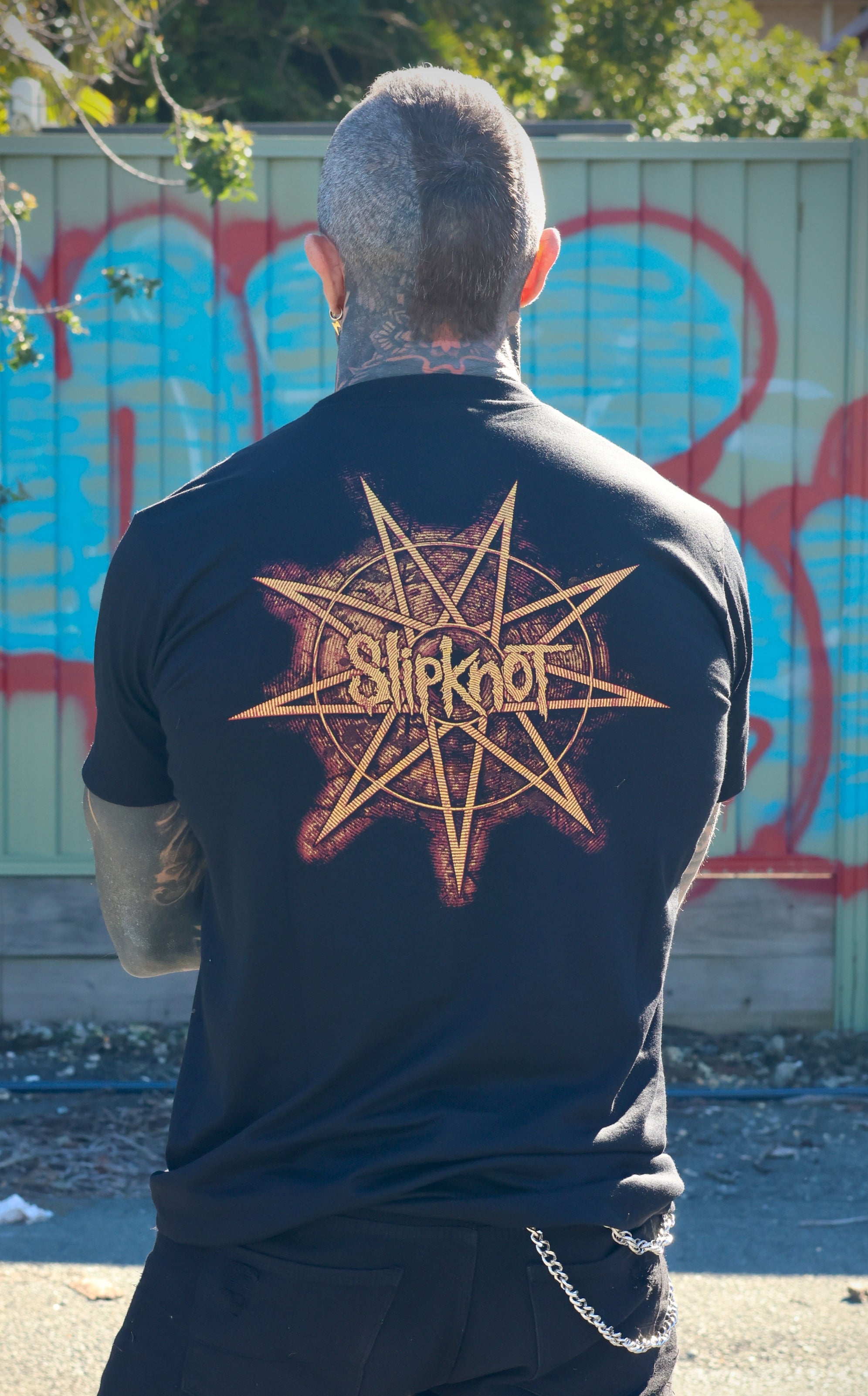 Masked Chaos Graphic Tee