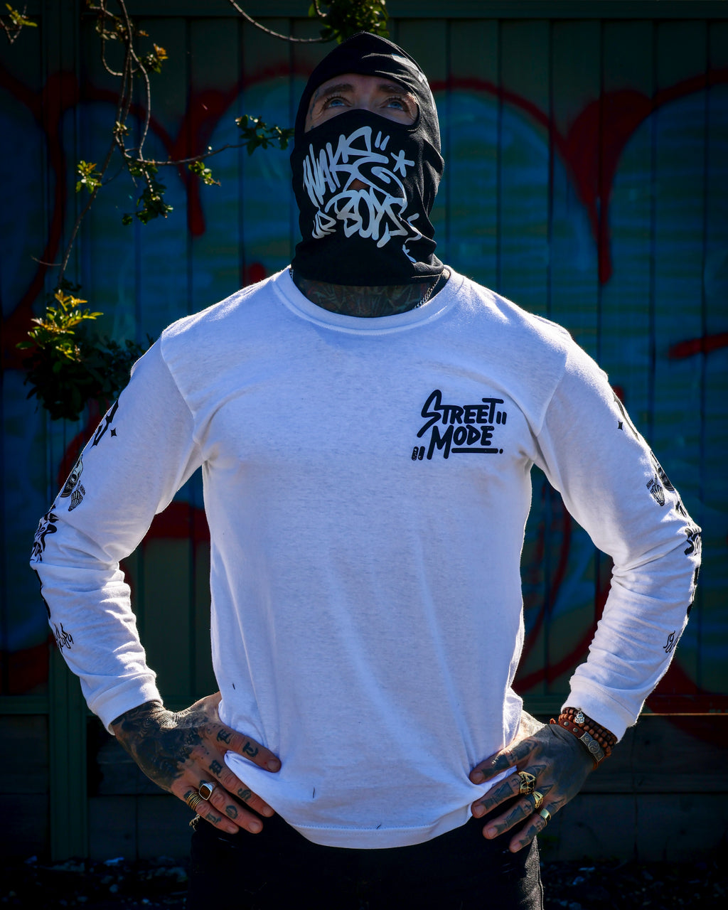 Street Mode '666' Graphic Long Sleeve Tee