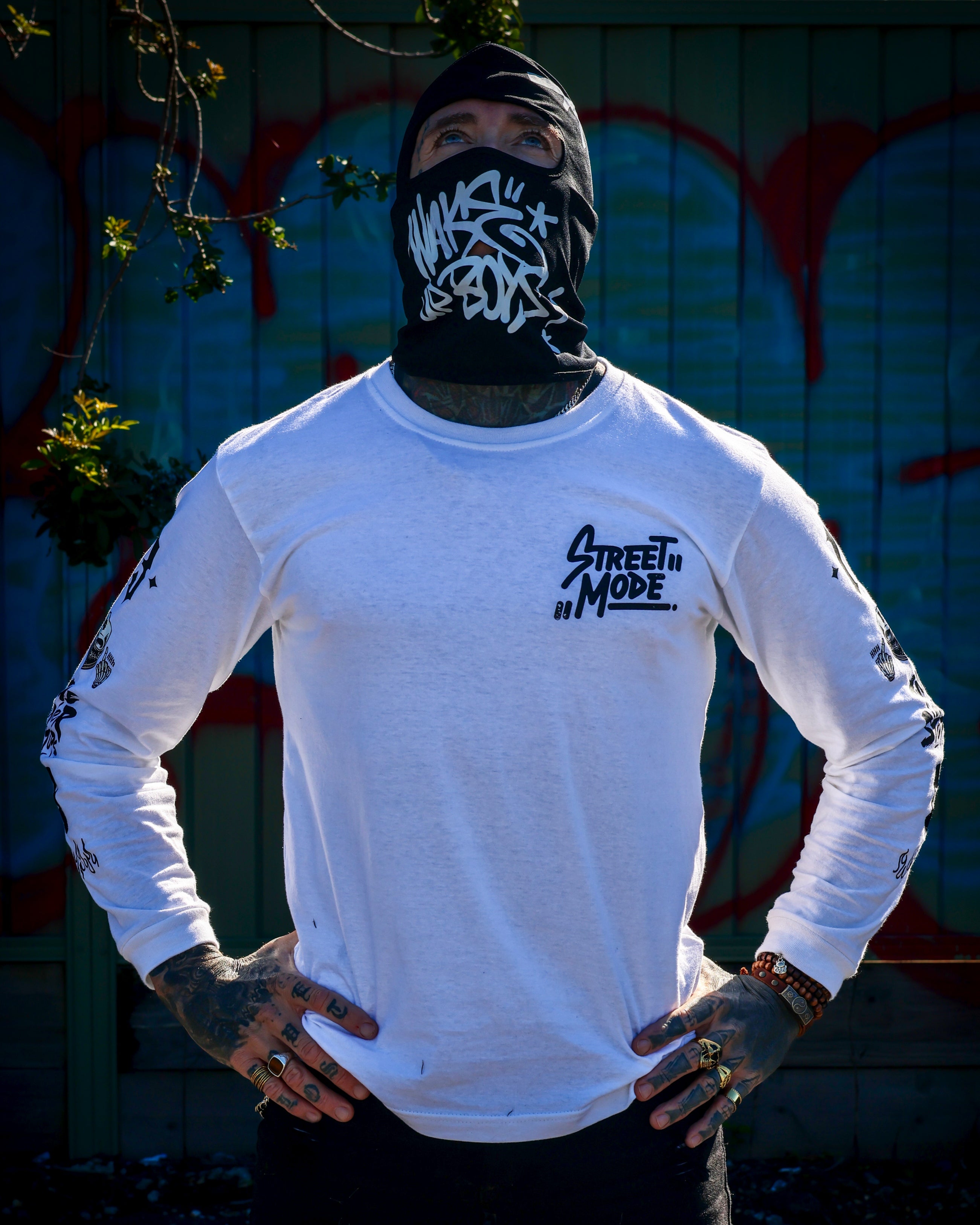 Street Mode '666' Graphic Long Sleeve Tee