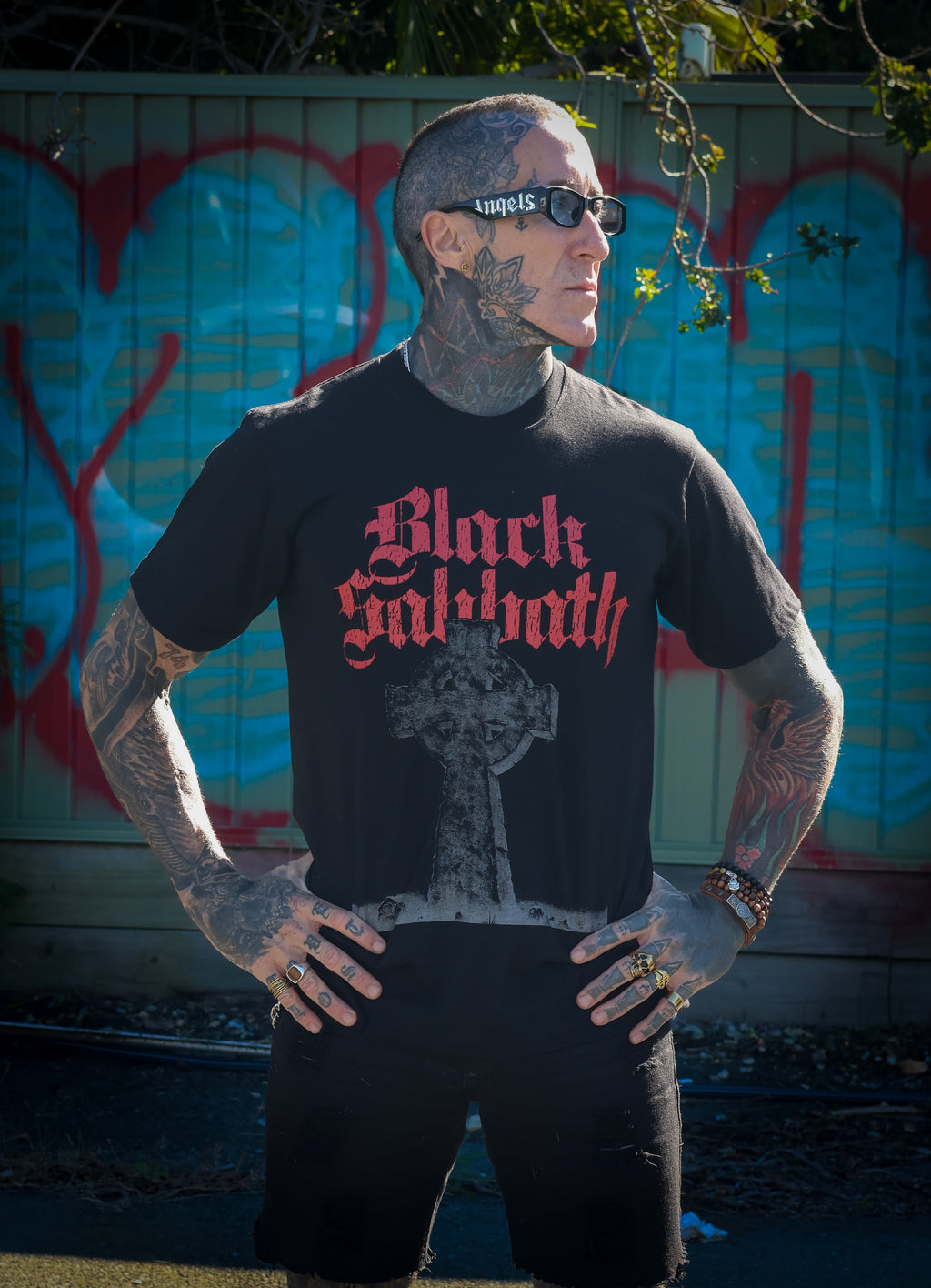 Black Sabbath tee front